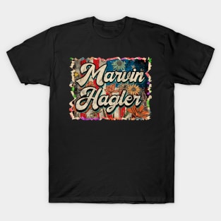 Personalized Marvin Name Vintage Styles Christmas 70s 80s T-Shirt